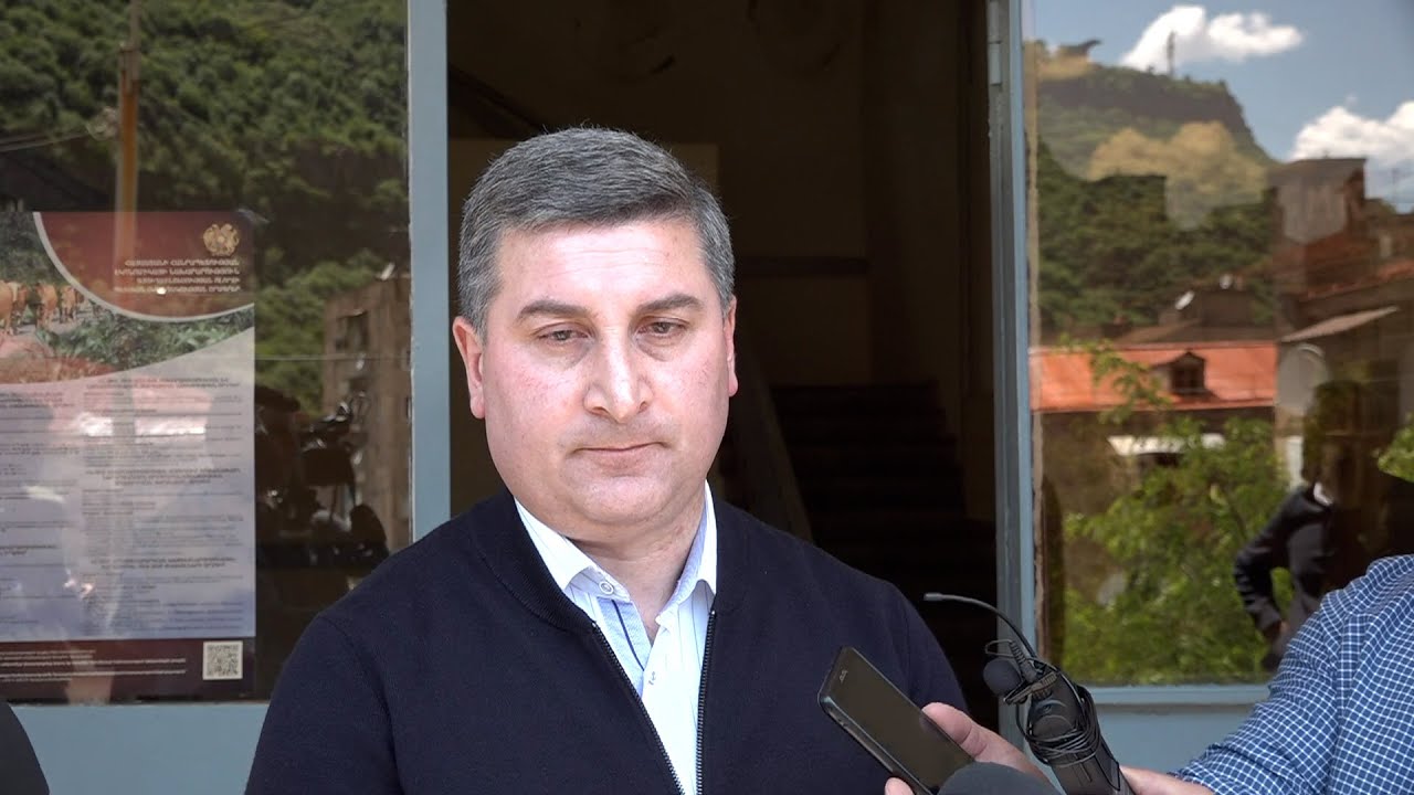 Ermenistan Bölgesel ve Altyapı Bakanı Gnel Sanosyan'ın basın toplantısı: CANLI