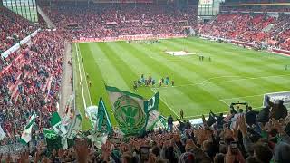 FSV Mainz 05 - SV Werder Bremen 2:2 /// Werder-Fans feiern ihre Mannschaft