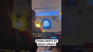 WORLDS LONGEST DARTS #darts #3dart #180 #funny