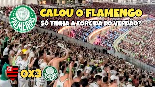 PALMEIRAS X FLAMENGO 🤯 FESTA DA TORCIDA DO PALMEIRAS NO MARACANÃ 
