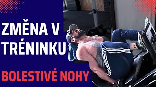 LEGDAY ZMĚNY a dřep BEZ BANDÁŽÍ 