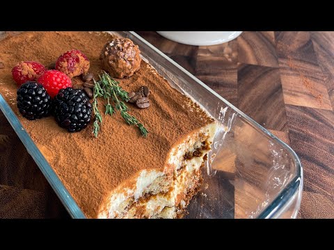 حسني رمضان | أطيب تيراميسو ممكن تجربوه☕️🍫… معقول تخافو من البيض بالتيراميسو بعد هي الطريقة😍❤️؟