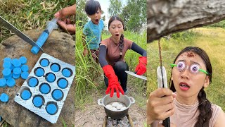 Survival Skills: SMART ideas and USEFUL in forest #bushcraft #camping #outdoors