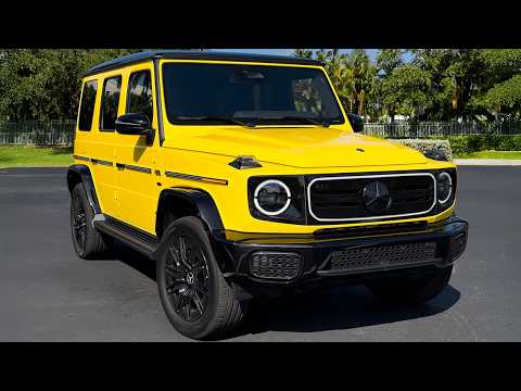 2025 Mercedes G580 EQ Electric G Wagon G Turn, Launch, Interior & Exterior Walkaround