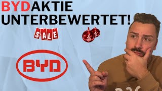 BYD Aktie massiv unterbewertet📈BYD Aktie Analyse und News!