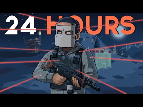 I Played SOLO Rust For 24 Hours...