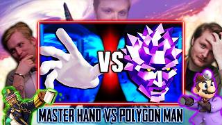 Master Hand vs Polygon Man Pitch! Ft. Kreeps, Sam, & Liam