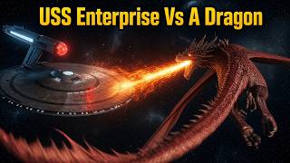 The USS Enterprise Vs A Dragon - Strange New World S04E09