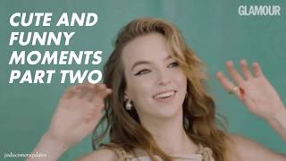Jodie Comer cute and funny moments part 2