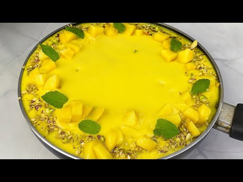 सिर्फ घर की चीज़ों से बना ऐसा Mango केक 😱 खाते ही – सबने मांगी रेसिपी | Eggless Mango Cake Recipe