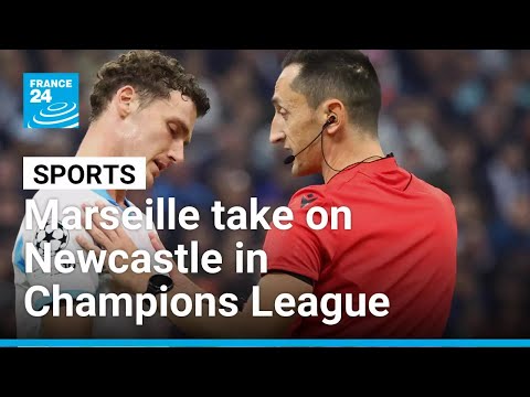 YouTube video thumbnail: Marseille Aim to Keep Champions League Qualification Hopes Alive Against Newcastle