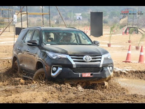 New Toyota Fortuner Off-road Drive