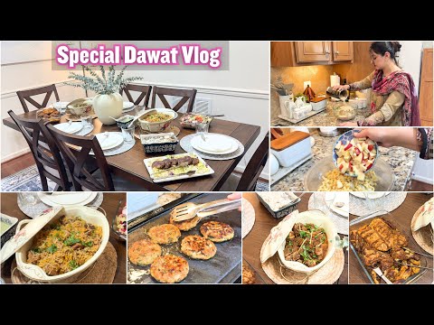 Inviting MY FRIEND For DAWAT | DAWAT VLOG 🇺🇸 PAKISTANI MOM LIFE IN AMERICA 🧡