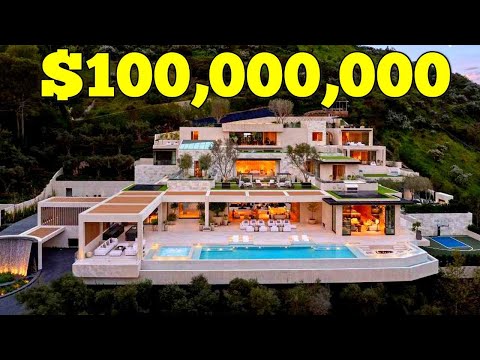 $100 Million Masterpiece Mega Mansion in Los Angeles