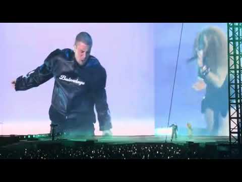 SZA &amp; Justin Bieber - Snooze (Live) Grand National Tour