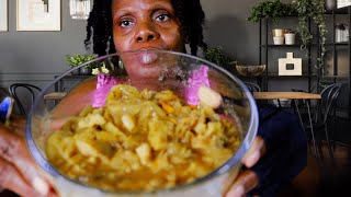 ASMR Lentos Cabbage Soup Eating Sounds
