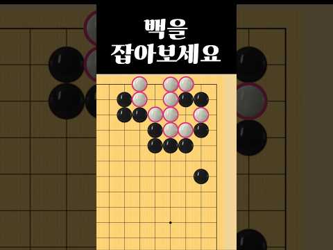 쉬운 사활 바둑 - 패는 정답이 아닙니다.