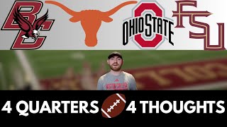 Boston College Season, Washington Visit, Thomas Castellanos Quotes | 4 Quarters 4 Thoughts