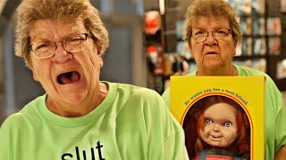 GRANDMA GOES TO SPIRIT HALLOWEEN!