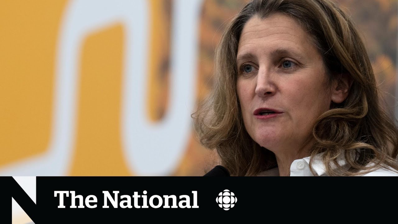 Freeland issues warning as rising interest rates cool economy