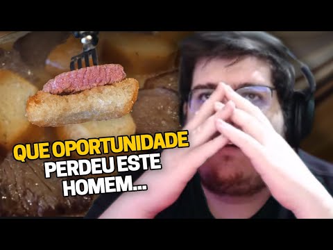 CASIMIRO REAGE AO BIFE FERVIDO NA PURA MANTEIGA (DEIXOU OS INDIANOS COM INVEJA) | Cortes do Casimito