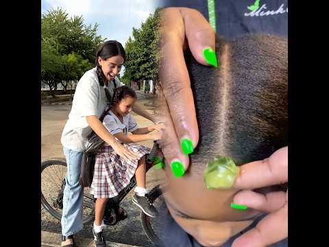 Se burlaban de la niña pobr3 porque su mamá la traía en bicicleta😢(parte 1)
