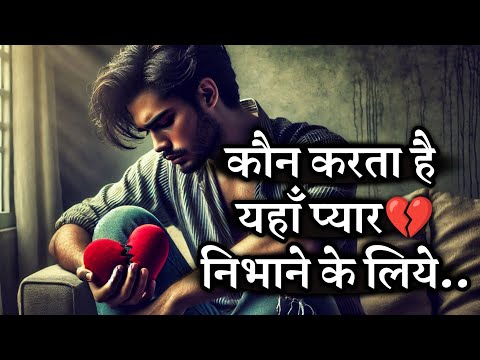 Sad Shayari of Love 💔