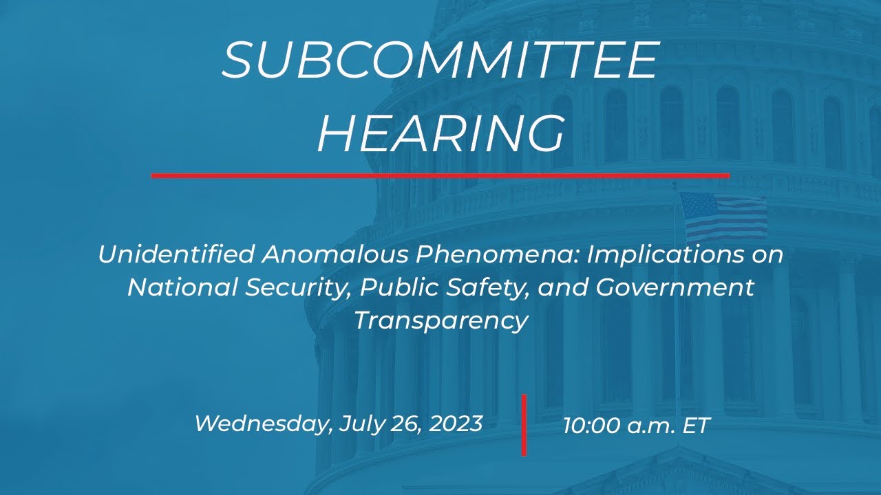 [LIVE]Subcommittee on National Security, the Border, and Foreign Affairs Hearing