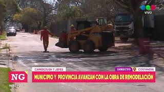 Cambios en 7 Jefes: Municipio y provincia avanzan con la obra de remodelación