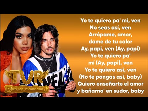 Danny Ocean x Kenia Os - AyMami (Letra/Lyrics)