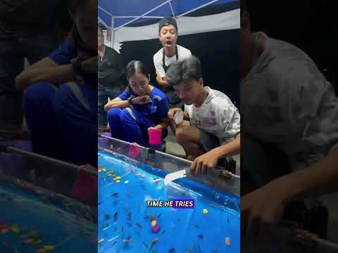 This is hands down the most frustrating street game ever.#foryou #funny #games #fypシ゚viral