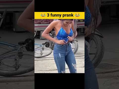 😂3 funny prank😂@MRINDIANHACKER @CrazyXYZ #shorts #video #viral