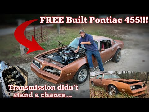 Putting a BUILT Pontiac 455 in the FIELD FIND Firebird! Rescue [EP.5]