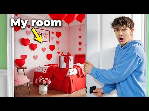 Valentines Day Prank On My Little Brother !