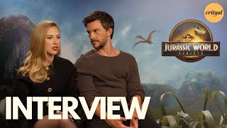 Jurassic World Rebirth - Scarlett Johansson & Jonathan Bailey | Interview