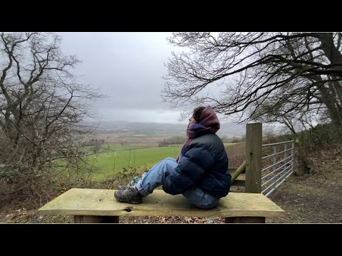 frazzled english (welsh) girl winter.