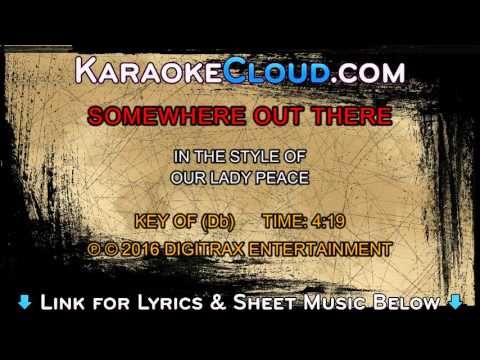 Our Lady Peace – Somewhere Out There (Backing Track)