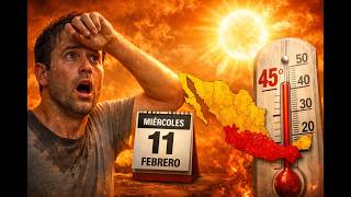 ¡México se calienta! Anticiclón dispara las temperaturas en gran parte del país”