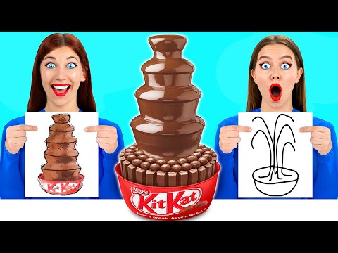 Who Draws it Better Take The Prize Challenge | Funny Food Hacks by Multi DO Food Challenge