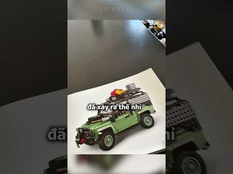 Anh ta đúng là THIÊN TÀI lắp ráp Lego #xayonlau
