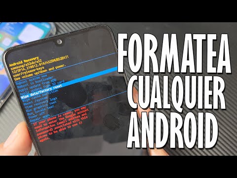 COMO FORMATEAR CUALQUIER ANDROID