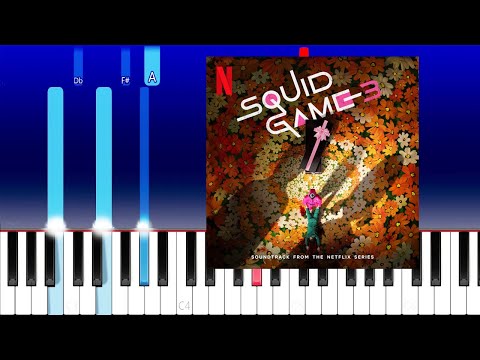 Squid Game 3 - Accomplished (Piano Tutorial)