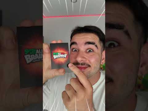 Nuevo paquete de sobres brainrot para la carta de Mateeeeoooo