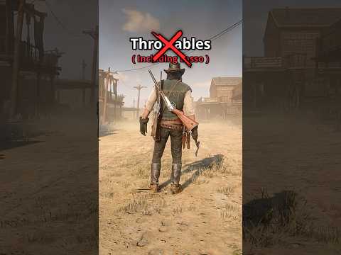 In RDR2 You Can't Crouch-Throw #rdr2 #reddeadredemption #rdr1 #shorts