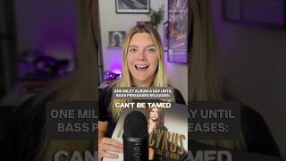 let’s talk all about @m@mileylbum Can’t Be Tamed as we gear up for the release of Bass Persuades