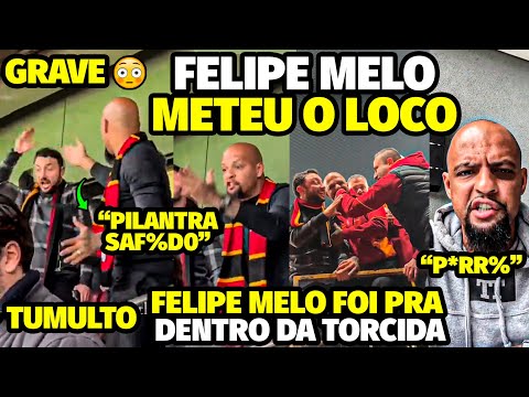 FELIPE MELO CAUSA TUMULTO EM PARTIDA NA TURQUIA E FICA TRANSTORNADO APÓS ATITUDE GRAVÍSSIMA