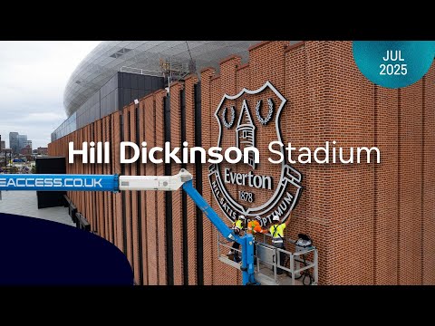 Everton Way complete and branding installed | Hill Dickinson Stadium latest!