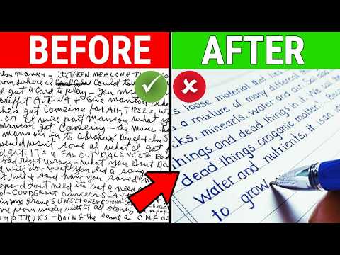 How To Improve Your Handwriting  - SECRET TIPS TO IMPROVE YOUR HANDWRITING