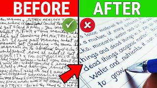 How To Improve Your Handwriting  - SECRET TIPS TO IMPROVE YOUR HANDWRITING