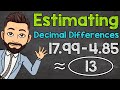 Rounding and Estimating Differences